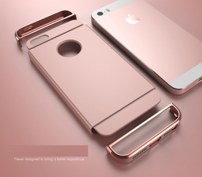 UTGATT5 - U.Case 0.9mm ultratunnt skal till Apple iPhone 5/5S/SE - Grå