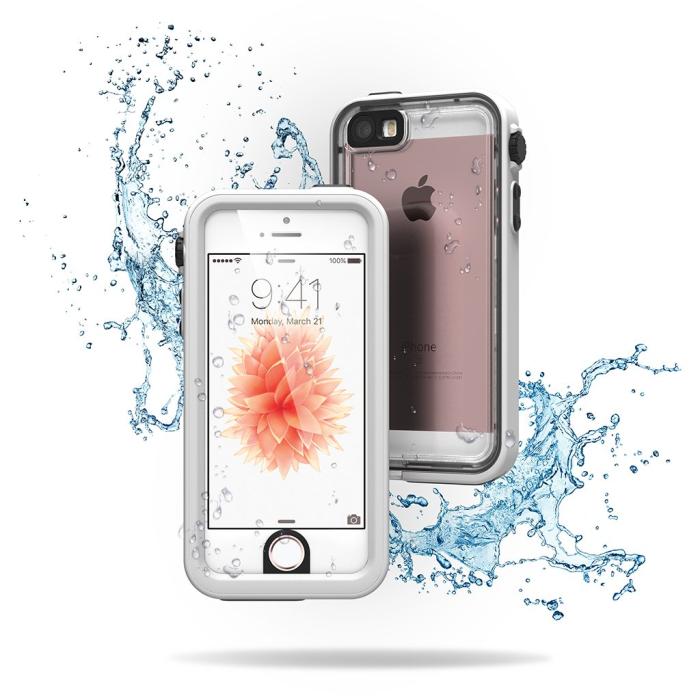 UTGATT5 - Catalyst Vattentätt fodral till iPhone 5/5S/SE - Vit
