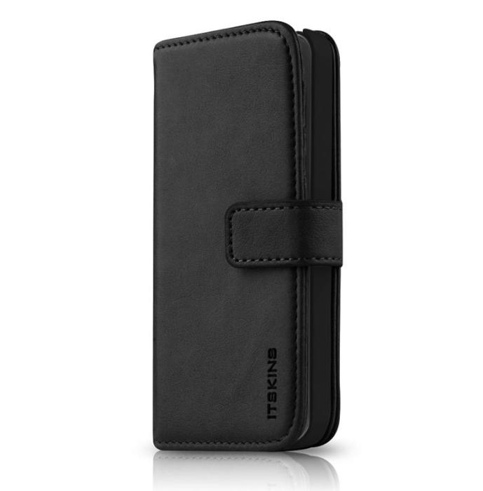 UTGATT4 - ITSKINS Bookcase Plånboksväska till iPhone 5/5S/5SE - Svart