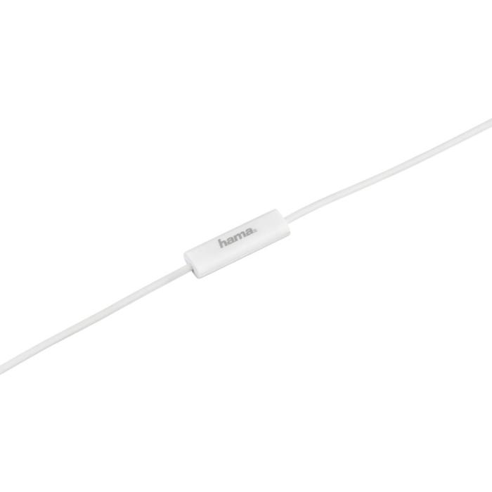 UTGATT5 - HAMA Hörlur Vivo In-Ear Mic - Vit