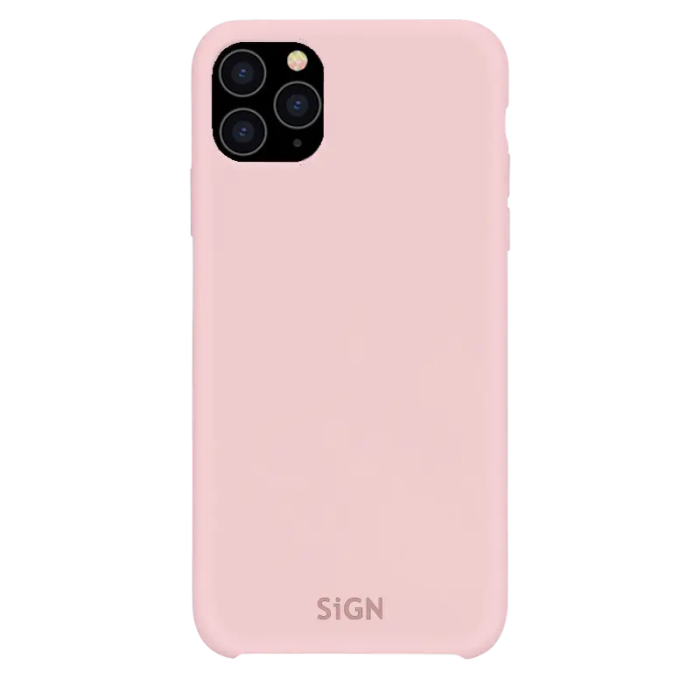 SiGN - SiGN iPhone 12 mini Skal Liquid Silicone - Rosa