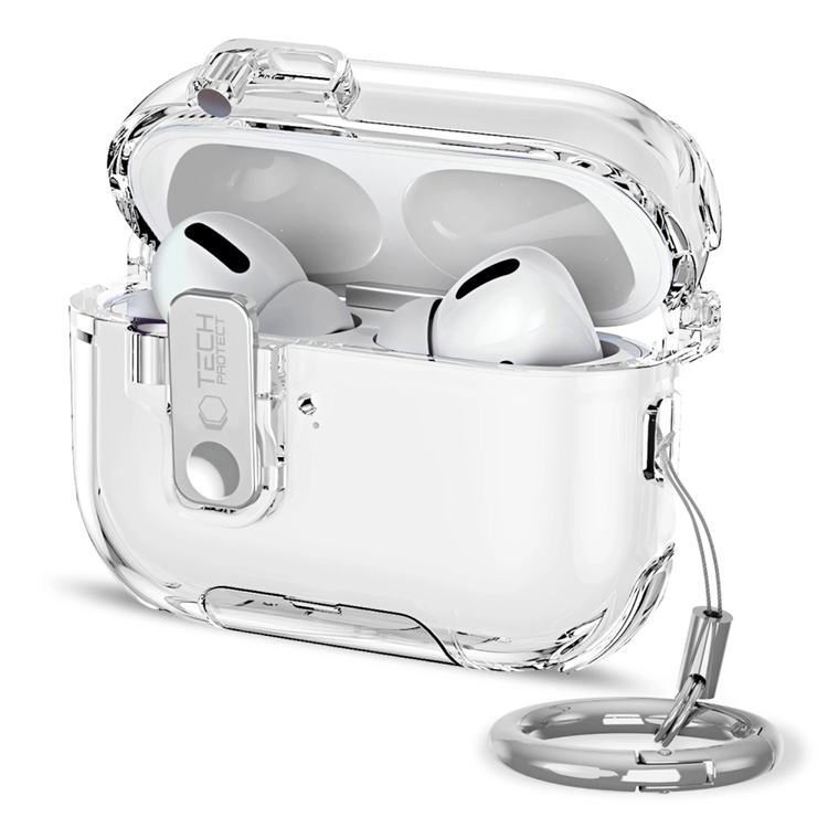 Tech-Protect Skal För Apple Airpods Pro 3 Bounce Pro - Clear | 2353 | AlltMobil