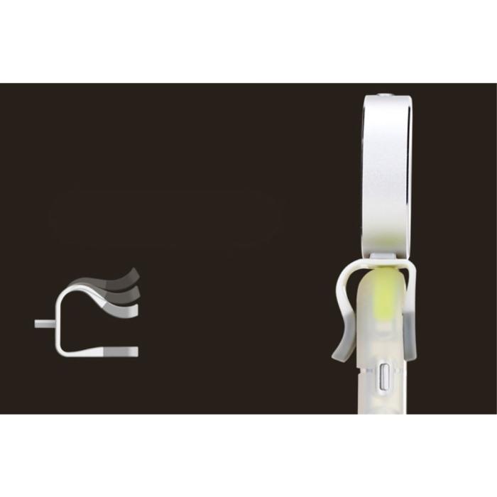 UTGATT5 - ROCK Omi Universal Selfie LED-lampa - Silver