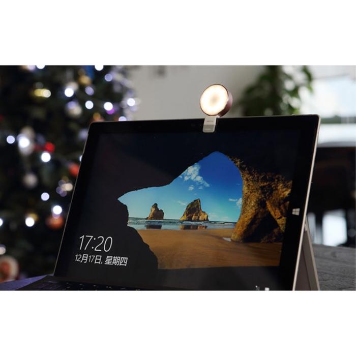 UTGATT5 - ROCK Omi Universal Selfie LED-lampa - Silver