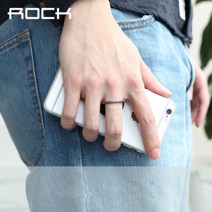 UTGATT1 - Rock Ringhållare Mobilring till Mobiltelefon - Rosa