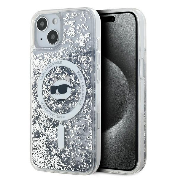 Karl Lagerfeld Mobilskal till iPhone 13/14/15 MagSafe Glitter