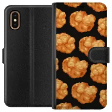Gustaf - Pl&aring;nboksfodral till Apple iPhone XS Max med Nuggets