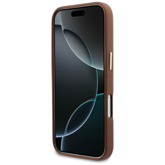 KARL LAGERFELD - Karl Lagerfeld Mobilskal För iPhone 17 MagSafe Karl Head Logo - Brun