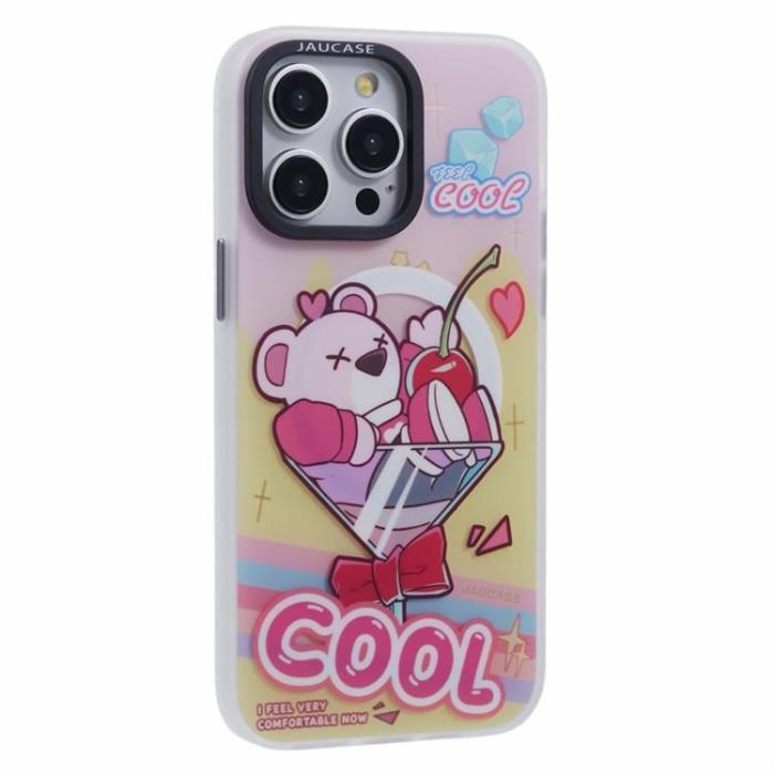 JAUCASE - JAUCASE iPhone 15 Pro Max Mobilskal MagSafe - Cool Bear