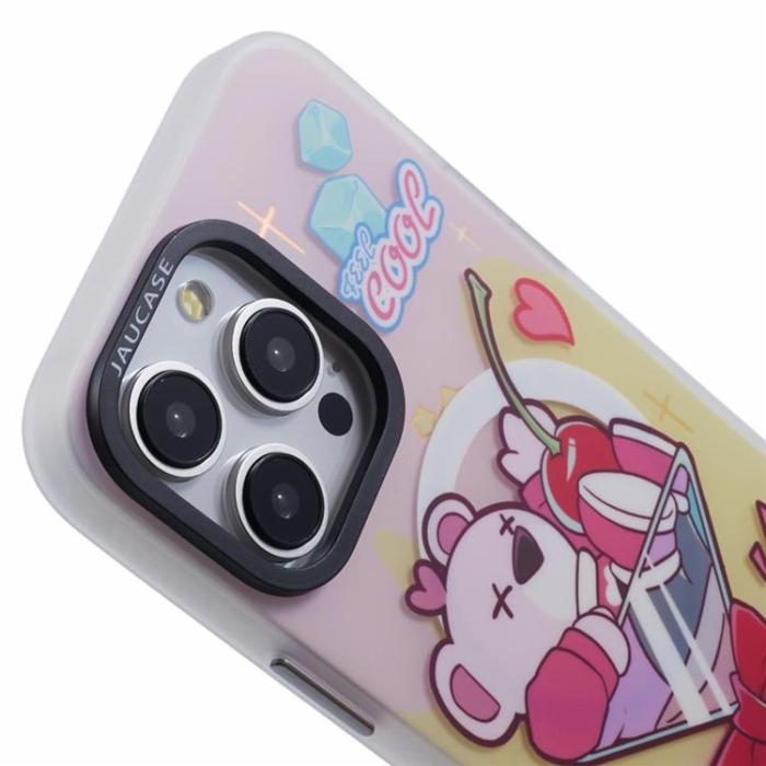 JAUCASE - JAUCASE iPhone 15 Pro Max Mobilskal MagSafe - Cool Bear