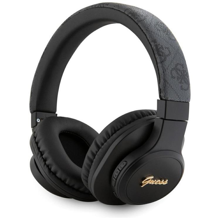 Guess Over-Ear Hörlurar Bluetooth 4G Läder Tone Script | 505771 | AlltMobil