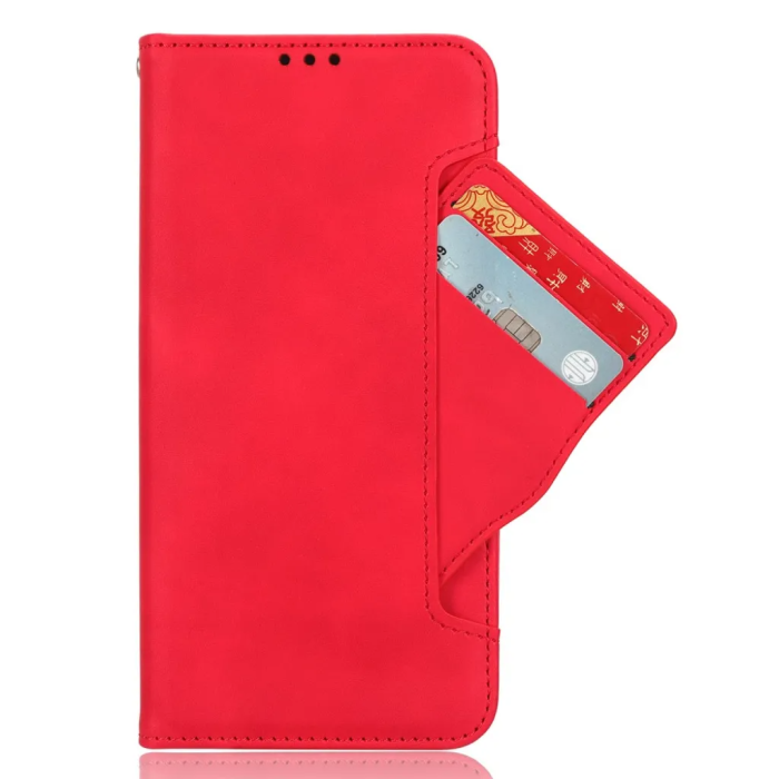 Taltech - Xiaomi 13 Lite 5G Plånboksfodral Mjukt - Röd