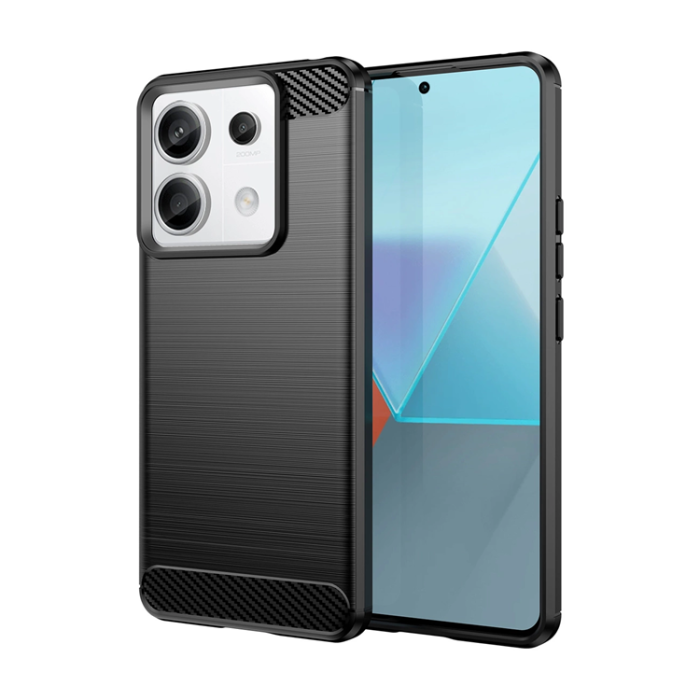 OEM - Xiaomi Redmi Note 13 Pro Plus Mobilskal Carbon - Svart