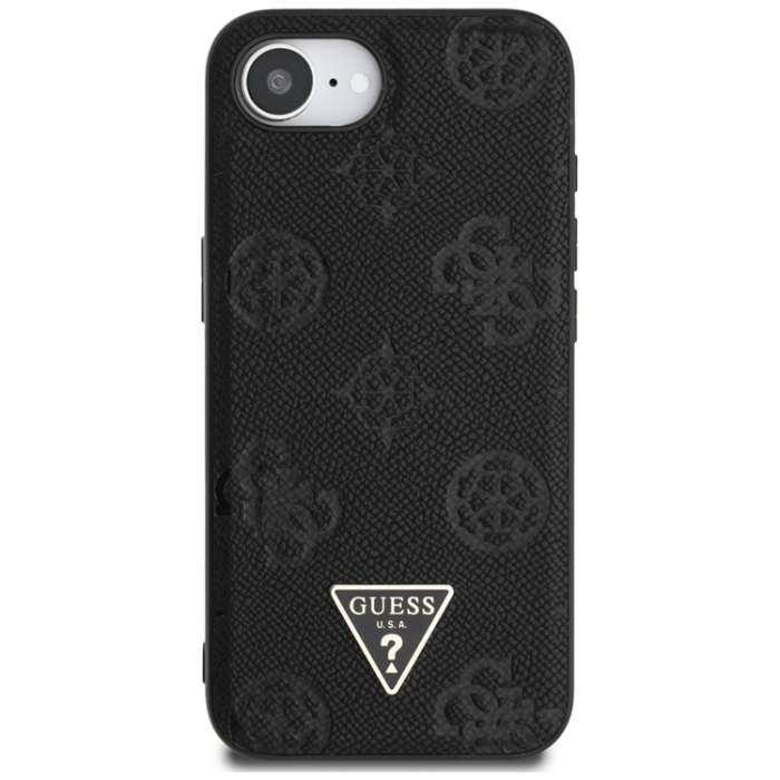 Guess - Guess iPhone 16e Mobilskal Magsafe Triangle Logo - Svart