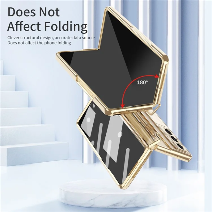 A-One Brand - Galaxy Z Fold 7 Mobilskal Kickstand med Skärmskydd