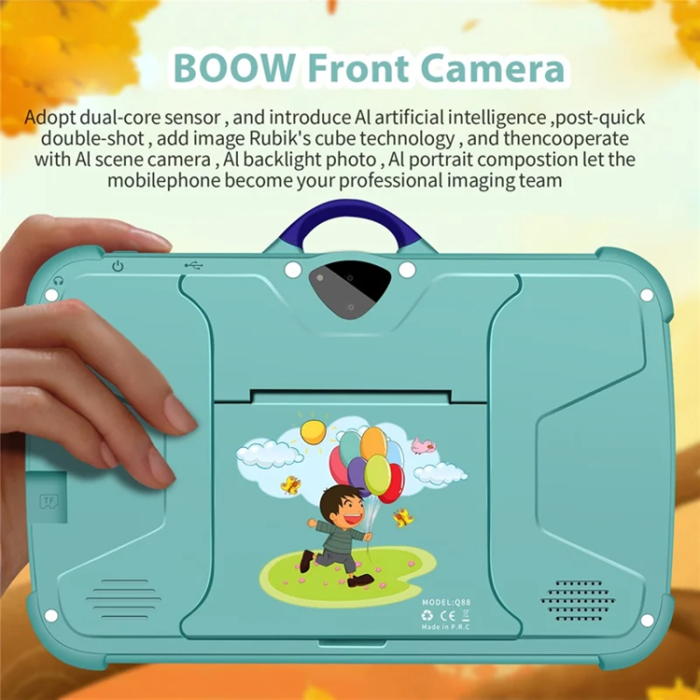 A-One Brand - Surfplatta För Barn C8 Q88-serien 1+16GB 7-tums HD-skärm - Blå
