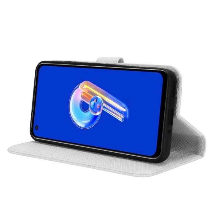 UTGATT1 - Asus Zenfone 9 Plånboksfodral Flip - Vit