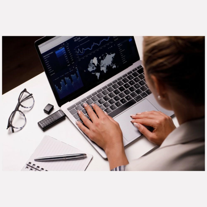 Verbatim - Verbatim Extern Hårddisk med Tangentbordssäker USB-C 3.1 Gen 1 128 GB