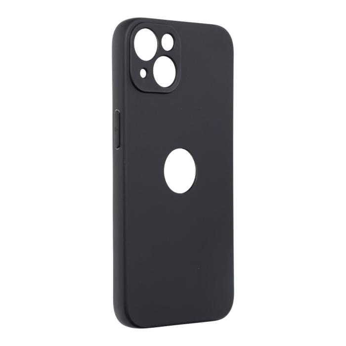 OEM - Forcell Mjukt Silikon Matt Skal till iPhone 13 Svart