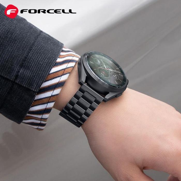 Forcell - Forcell Galaxy Watch 6 Classic (43mm) FS06 - Svart