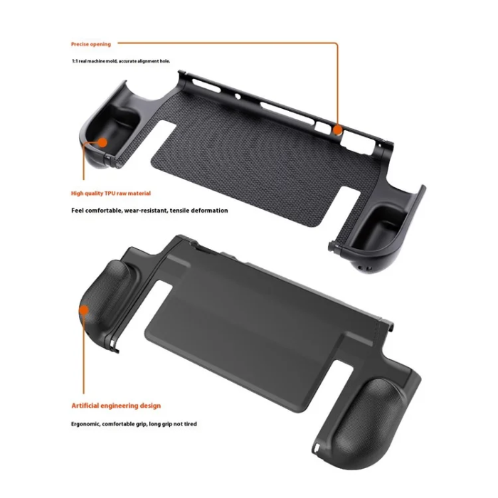 PGTECH - PGTECH Nintendo Switch 2 Spelkonsol Skal TPU - Svart