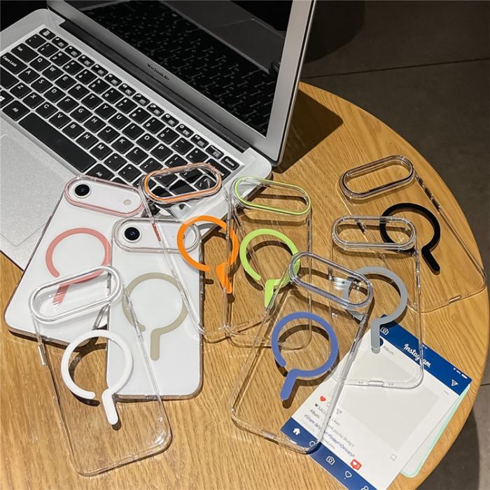 A-One Brand - iPhone Air Mobilskal MagSafe TPU + PC - Rosa