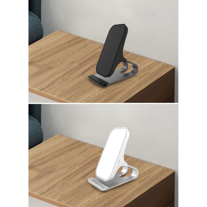 Tech-Protect - Trådlös laddare QI 15W Apple, Samsung, Xiaomi - Svart