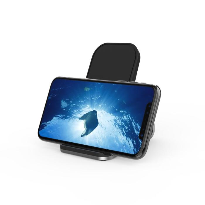 Tech-Protect - Trådlös laddare QI 15W Apple, Samsung, Xiaomi - Svart