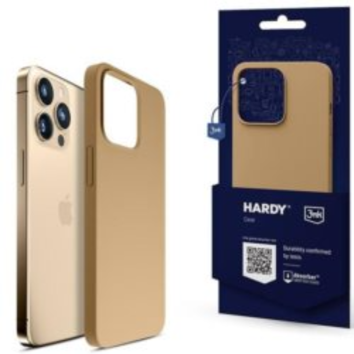 3MK - 3mk iPhone 13 Pro Max Mobilskal Magsafe Hardy - Guld