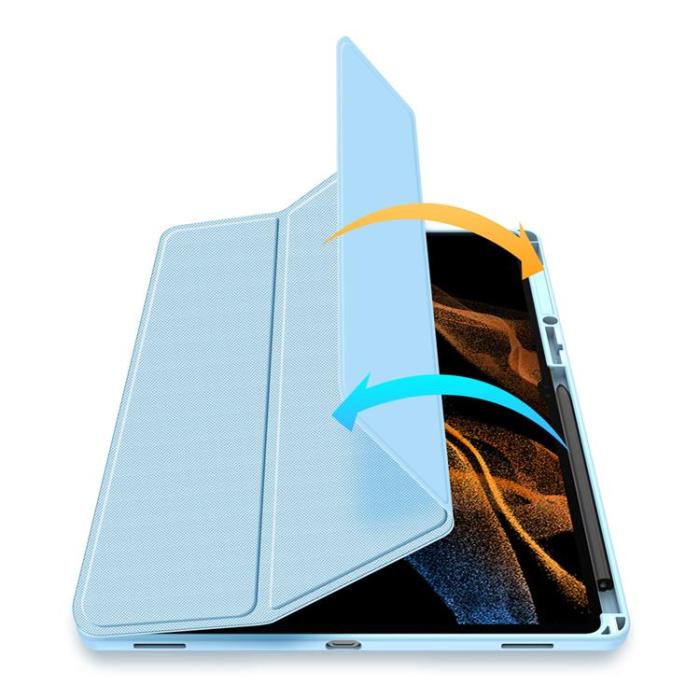 Dux Ducis - Dux Ducis Galaxy Tab S8 Ultra Fodral Toby Armored med Stylushållare - Blå