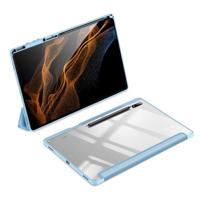 Dux Ducis - Dux Ducis Galaxy Tab S8 Ultra Fodral Toby Armored med Stylushållare - Blå