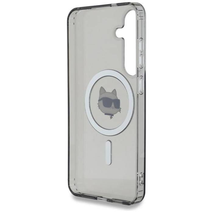 KARL LAGERFELD - Karl Lagerfeld Galaxy S25 Mobilskal MagSafe Choupette Printed Logo - Svart