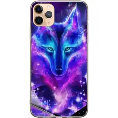 Gustaf - Mobilskal till Apple iPhone 11 Pro Max med Neon Varg