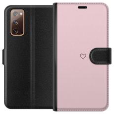 iSecrets - Pl&aring;nboksfodral till Samsung Galaxy S20 FE med Litet Hj&auml;rta