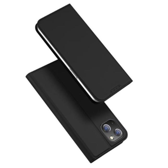 Dux Ducis - Dux Ducis iPhone 15 Plus Plånboksfodral Skin Pro - Svart