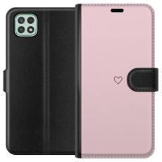 iSecrets - Pl&aring;nboksfodral till Samsung Galaxy A22 5G med Litet Hj&auml;rta