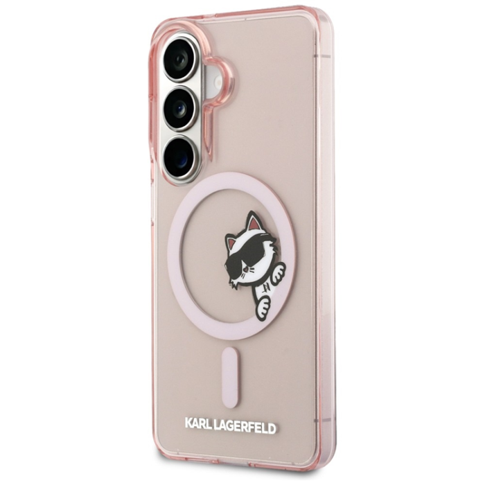 KARL LAGERFELD - Karl Lagerfeld Mobilskal För Galaxy S26 MagSafe IML Peekaboo Choupette