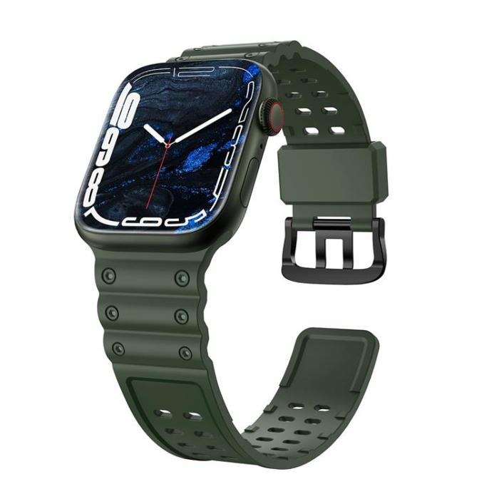 OEM - Apple Watch Ultra/SE/8/7/6 (41/42/38mm) Armband - Grön