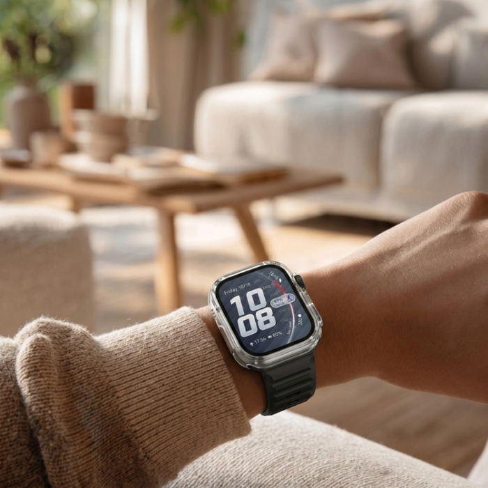 Tech-Protect - Tech-Protect Huawei Watch Fit 5 Pro Skal Defense - Clear