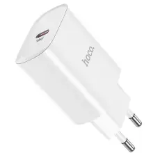 Hoco - Hoco Väggladdare Adapter USB-C - Vit