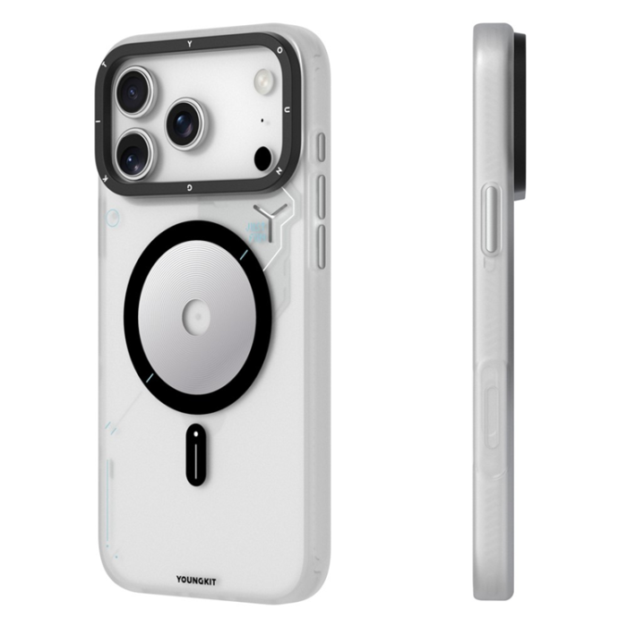 YOUNGKIT - YOUNGKIT iPhone 17 Pro Mobilskal MagSafe Unique Disc