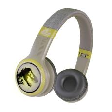 JURASSIC - JURASSIC H&ouml;rlurar T-rex Tr&aring;dl&ouml;s LED On-Ear