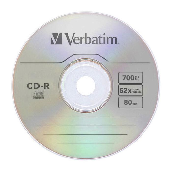 Verbatim - VERBATIM CD-R 52x 700MB 10-pack Spindel
