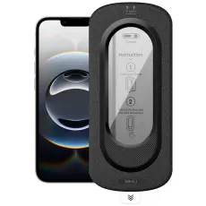 A-One Brand - H&auml;rdat glas Sk&auml;rmskydd F&ouml;r Apple iPhone 16e Anti-Spy med Installationsverktyg