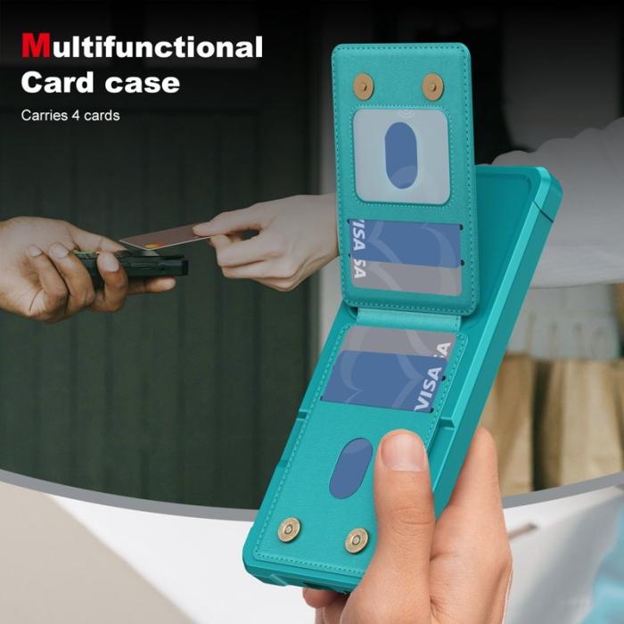 OEM - Mobilfodral för Samsung Galaxy S26 Ultra Kickstand Kortfack - Grön