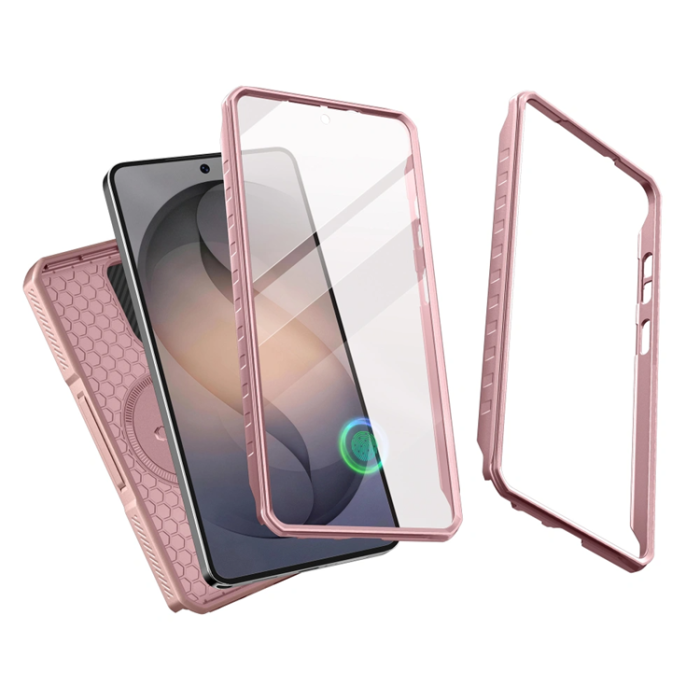 Tech-Protect - Tech-Protect Mobilskal För Galaxy S26 Ultra Magsafe Kevlar 2-Set - Rosa
