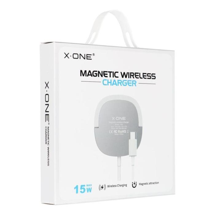X-One - X-One MagSafe Trådlös Laddare - Vit
