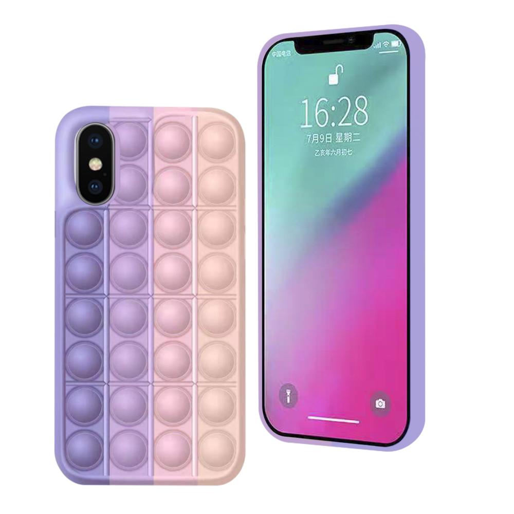 Pop it fidget skal till iPhone XR - Lila