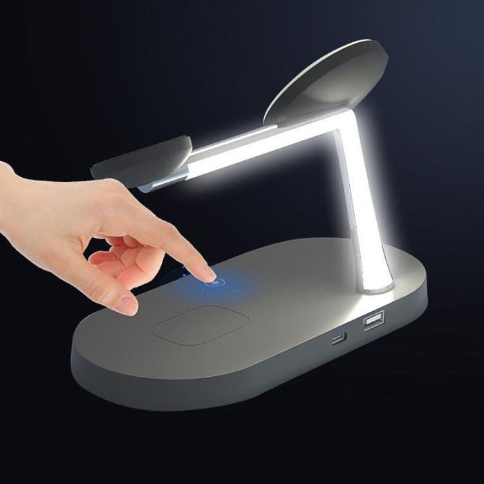 Tech-Protect - Tech-Portect 3-in-1 Trådlös Laddare Magsafe iPhone, Apple Watch, AirPods - Svart