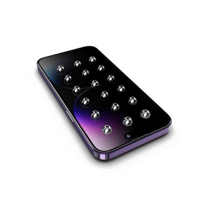 Boom of Sweden - LIVSTIDSGARANTI - BOOM iPhone 14 Pro Privacy Härdat Glas Skärmskydd 2st